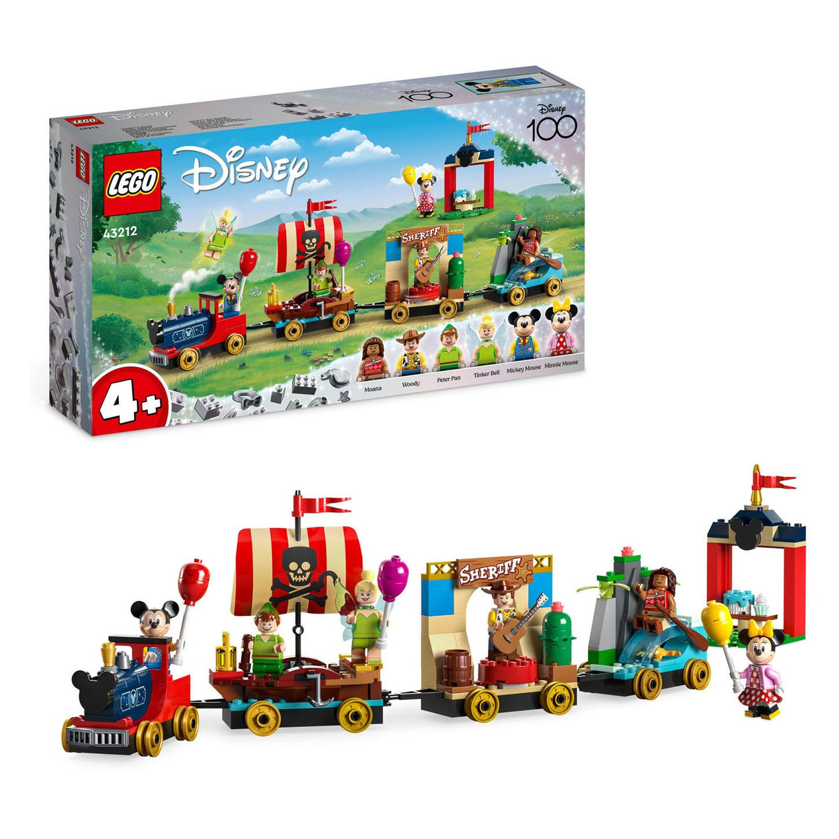 Treno da festa Lego Disney 43212