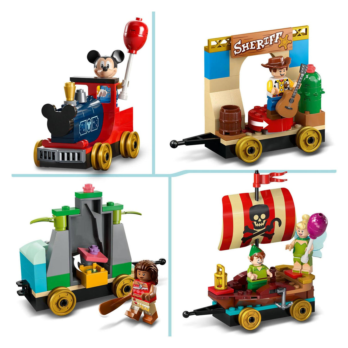 Treno da festa Lego Disney 43212