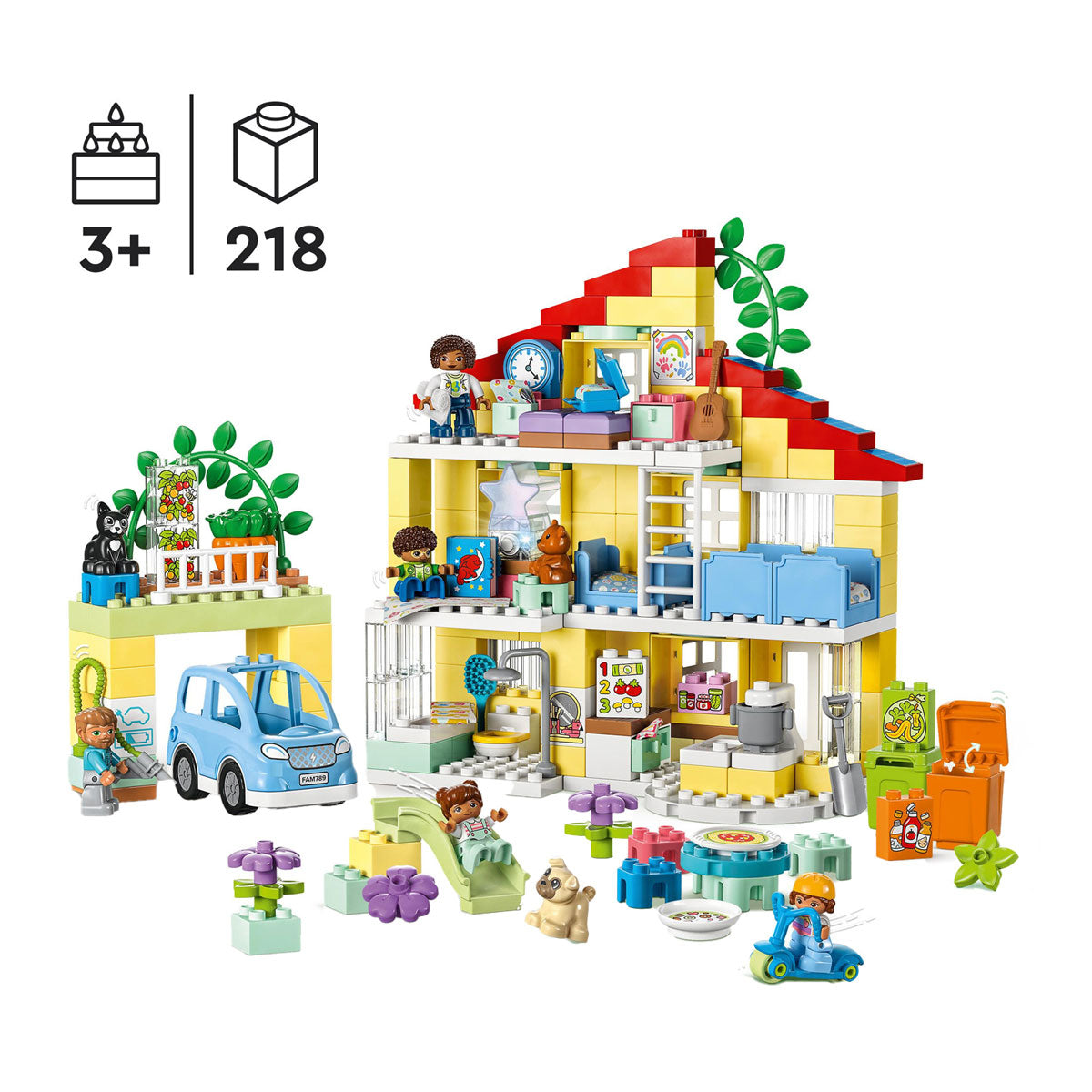 LEGO Duplo Lego Duplo Town 10994 3in1 Familienhaus