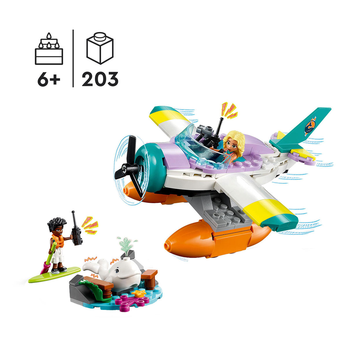 Lego Lego Friends 41752 Samolot ratowniczy na morzu