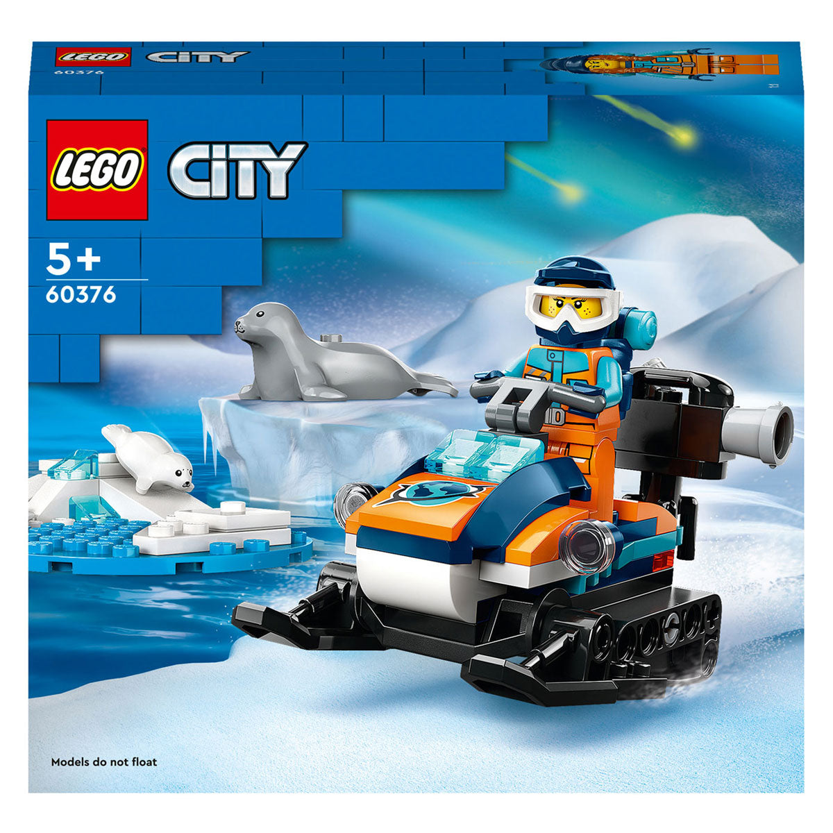 Sněžný skútr Lego Lego City 60376 pro polární výzkum