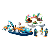 LEGO LEGO CITY 60377 Boat di immersioni da ricognizione