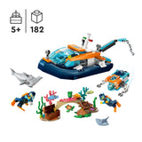 LEGO LEGO CITY 60377 Boat di immersioni da ricognizione