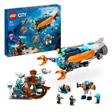 LEGO LEGO CITY 60379 Presentati per la ricerca sul mare profondo