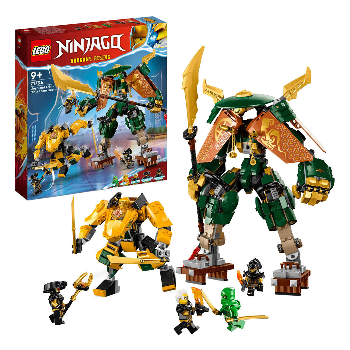 LEGO LEGO NINJAGO 71794 Lloyd e Arins Ninjateammecha