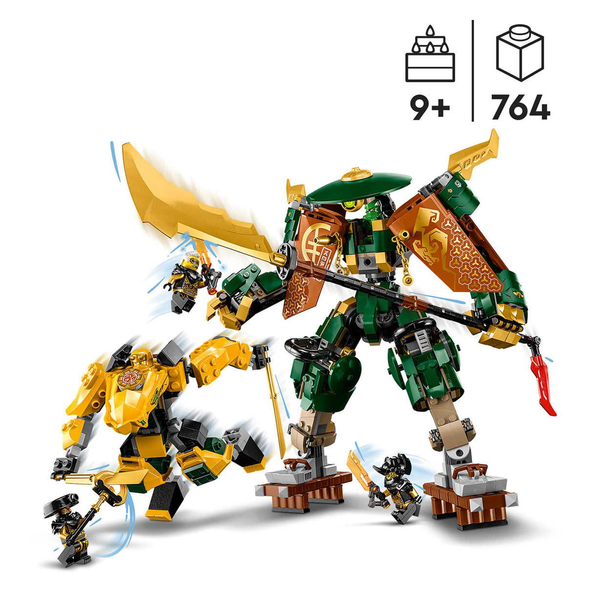 LEGO LEGO NINJAGO 71794 Lloyd e Arins Ninjateammecha