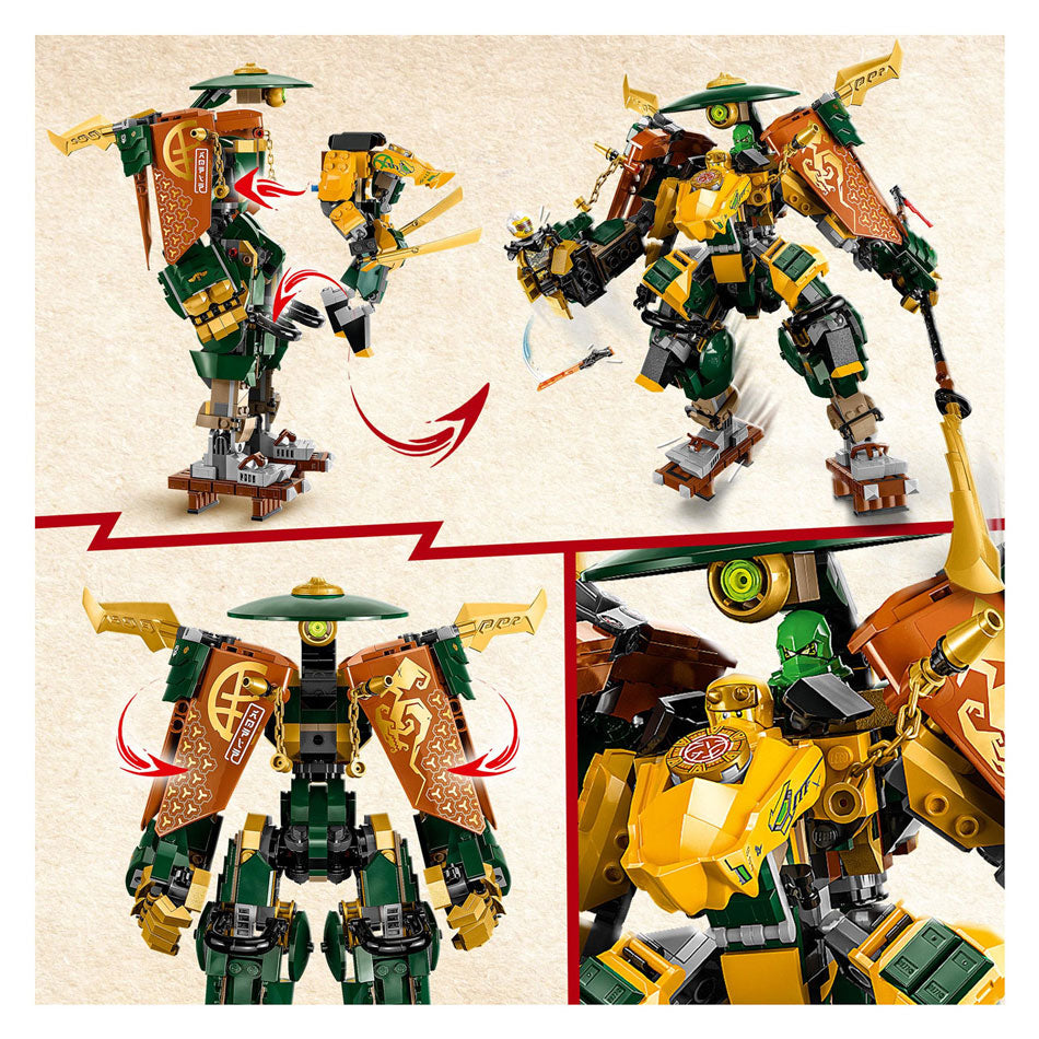 LEGO LEGO NINJAGO 71794 Lloyd e Arins Ninjateammecha