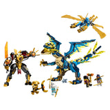 LEGO LEGO NINJAGO 71796 Element Dragon vs. Il mecha dell'imperatrice