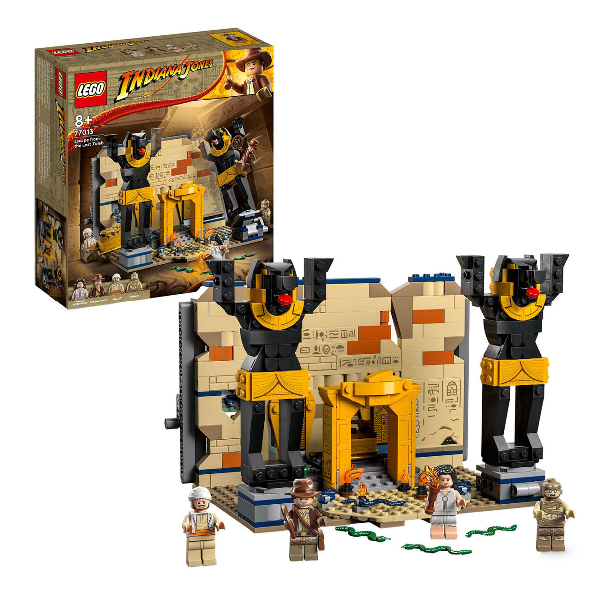 Lego Lego Indiana Jones 77013 Flucht aus der verstoppte Graf