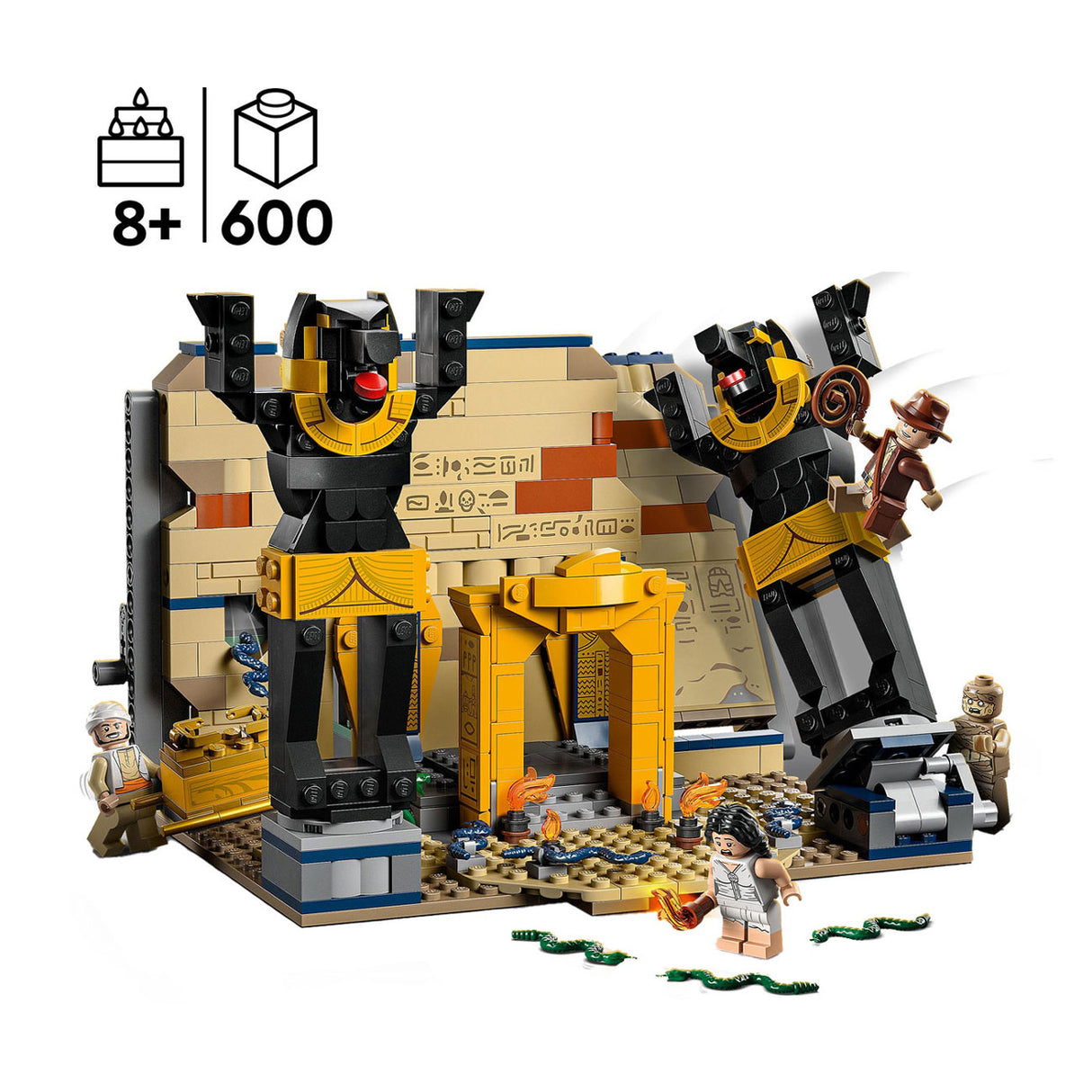 Lego Lego Indiana Jones 77013 Flucht aus der verstoppte Graf