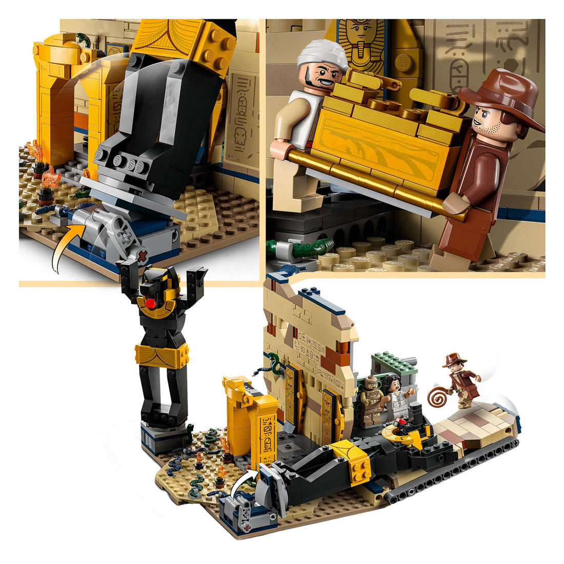 Lego Lego Indiana Jones 77013 Flucht aus der verstoppte Graf