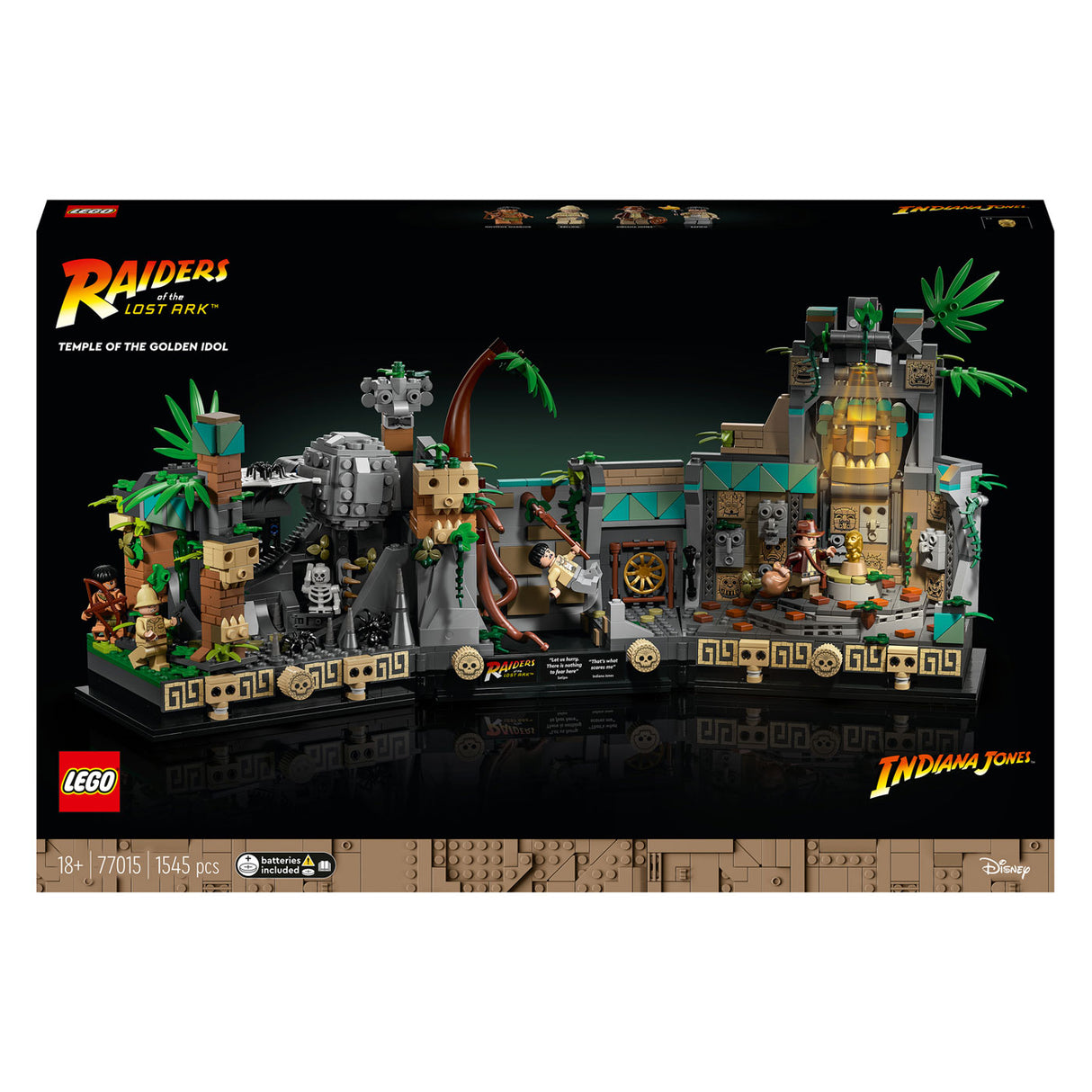 Lego Lego Indiana Jones 77015 Chrám zlaté sochy