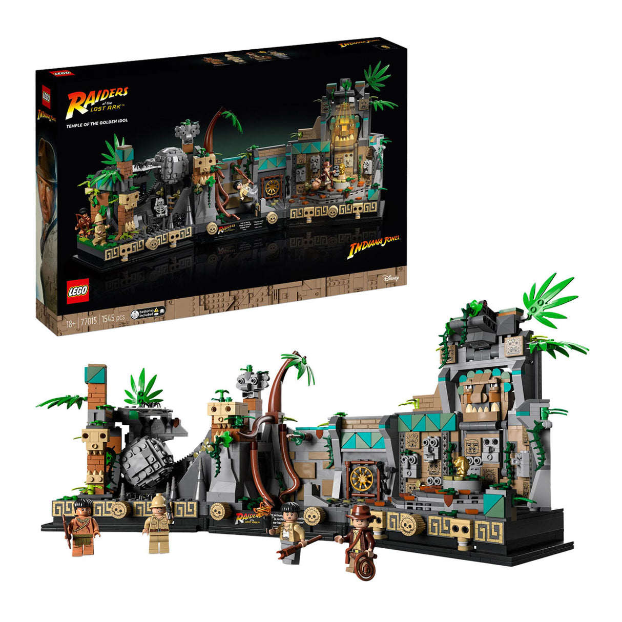 Lego Lego Indiana Jones 77015 Chrám zlaté sochy