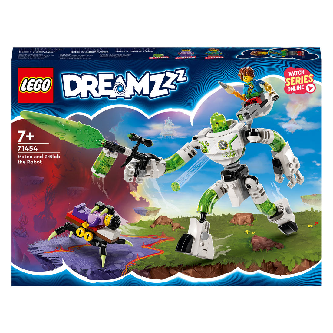 Lego Lego Dreamzzz 71454 Mateo und Z-Blob de Robot