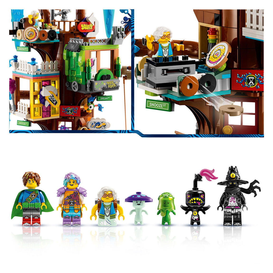 LEGO LEGO DREAMZZZ 71461 Fantastica capanna dell'albero