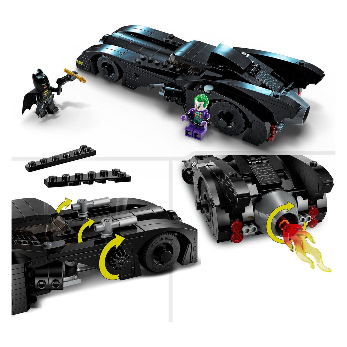 Lego Super Hero 76224 Batmobile vs The Joker Pursuit