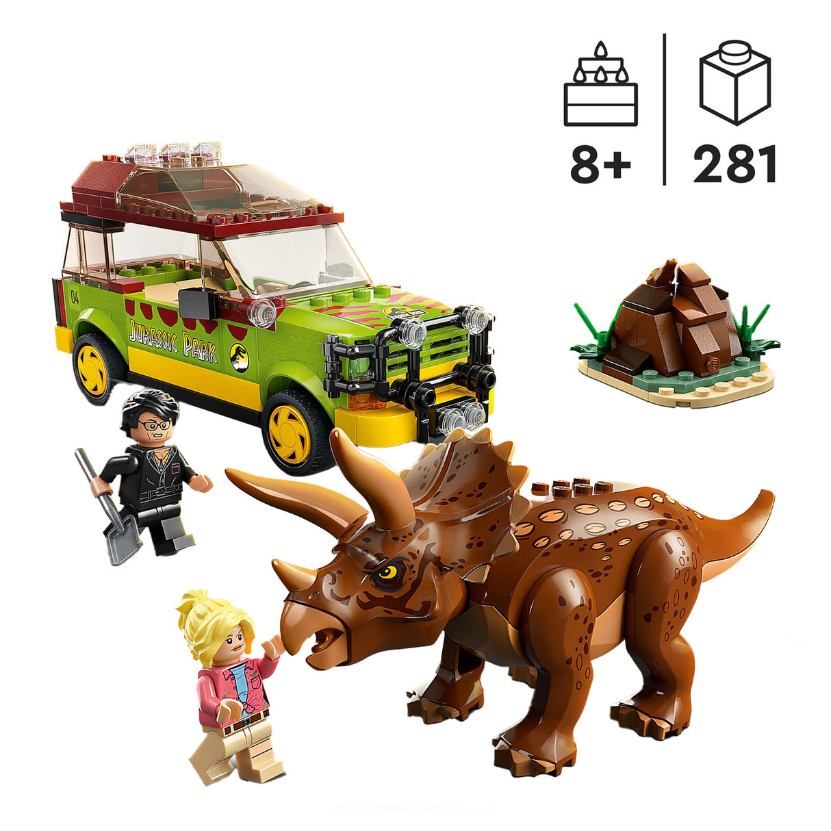 LEGO LEGO Jurassic Park 76959 Triceraptops Research