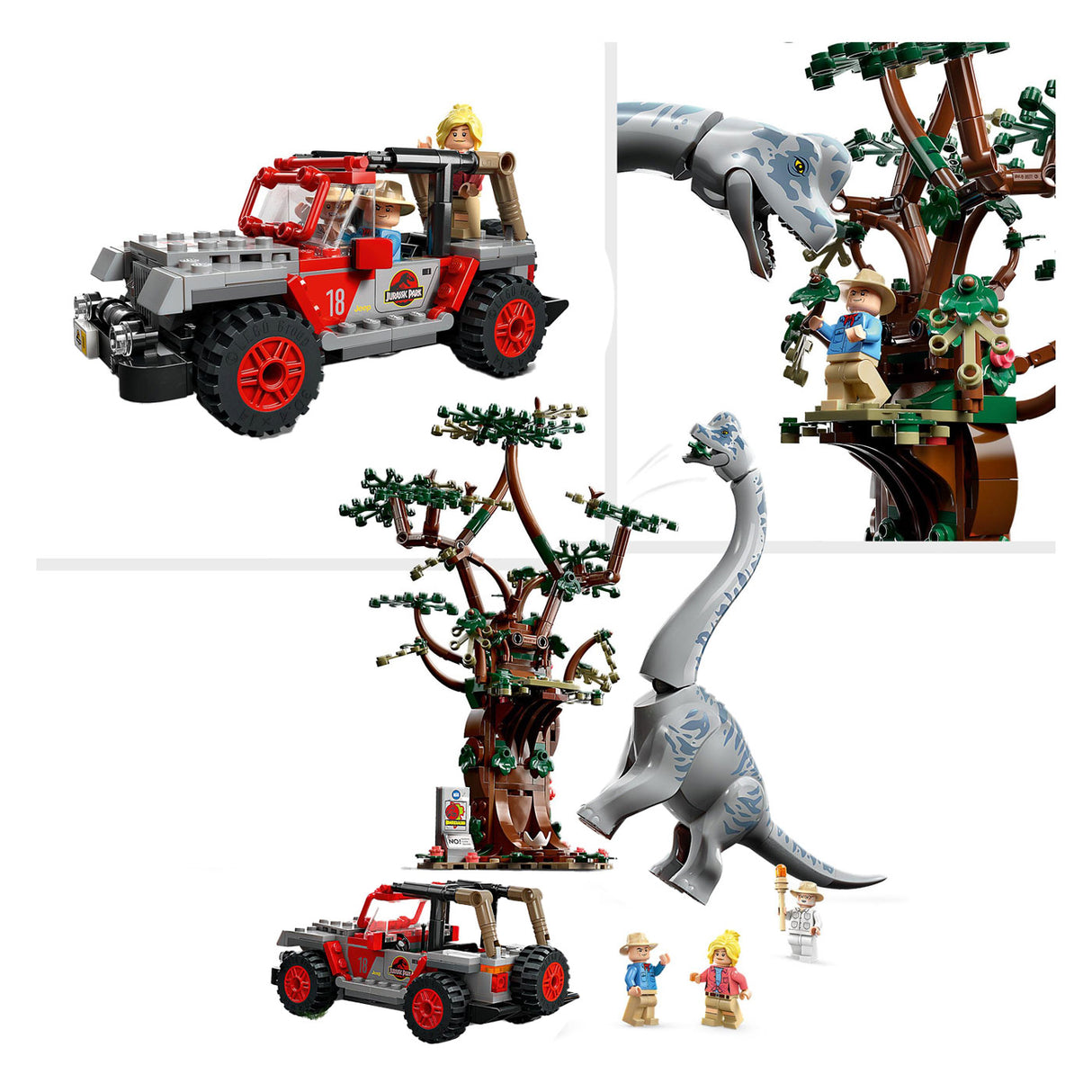 Lego Jurassic Park 76960 Brachiosaurus Discovery