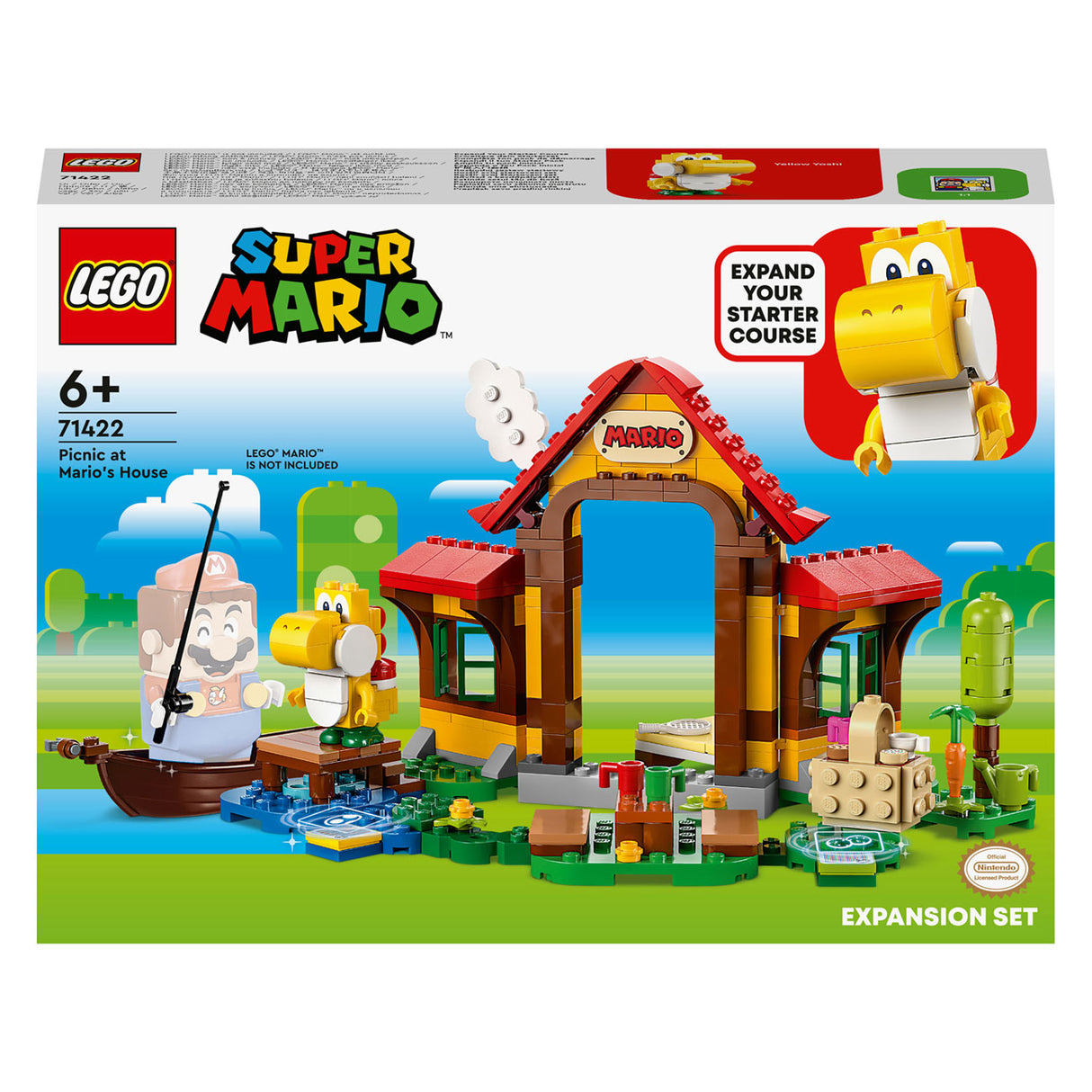 Lego Lego Super Mario 71422 Utvidelsessett: Piknik hjemme hos Mario