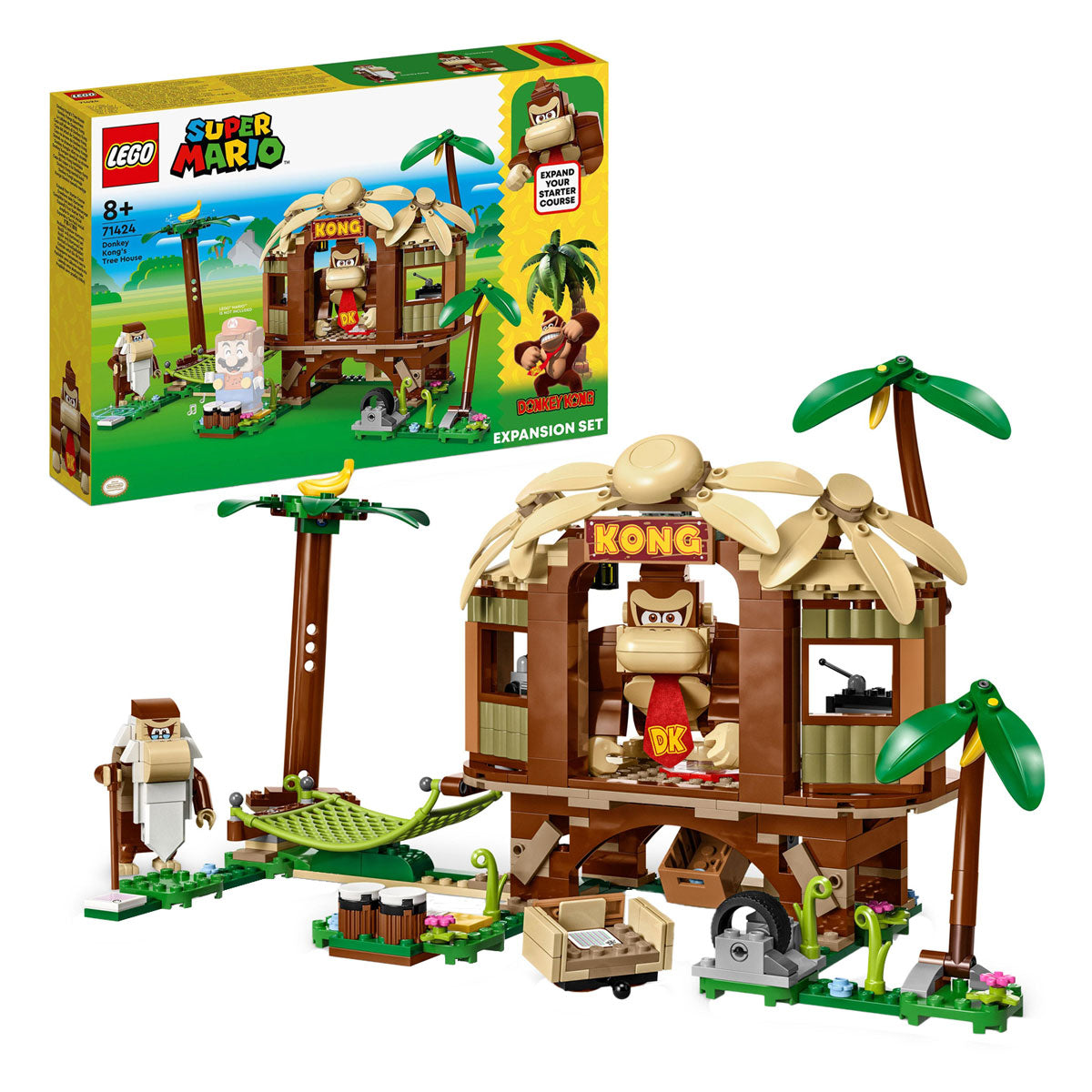 Lego Lego Super Mario 71424 Set di espansione: Donkey Kongs Treehut