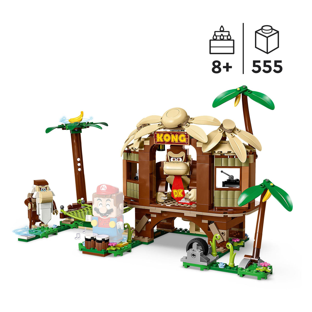 Lego Lego Super Mario 71424 Set di espansione: Donkey Kongs Treehut