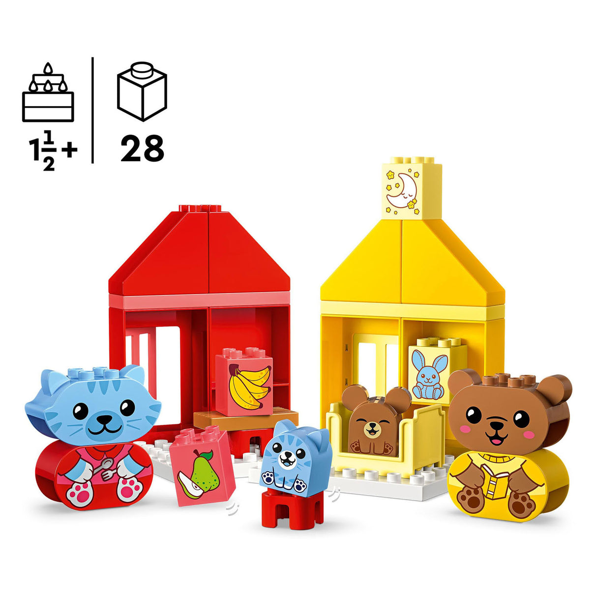 LEGO DUPLO LEGO DULO 10414 Moje prve dnevne navade jem in spi