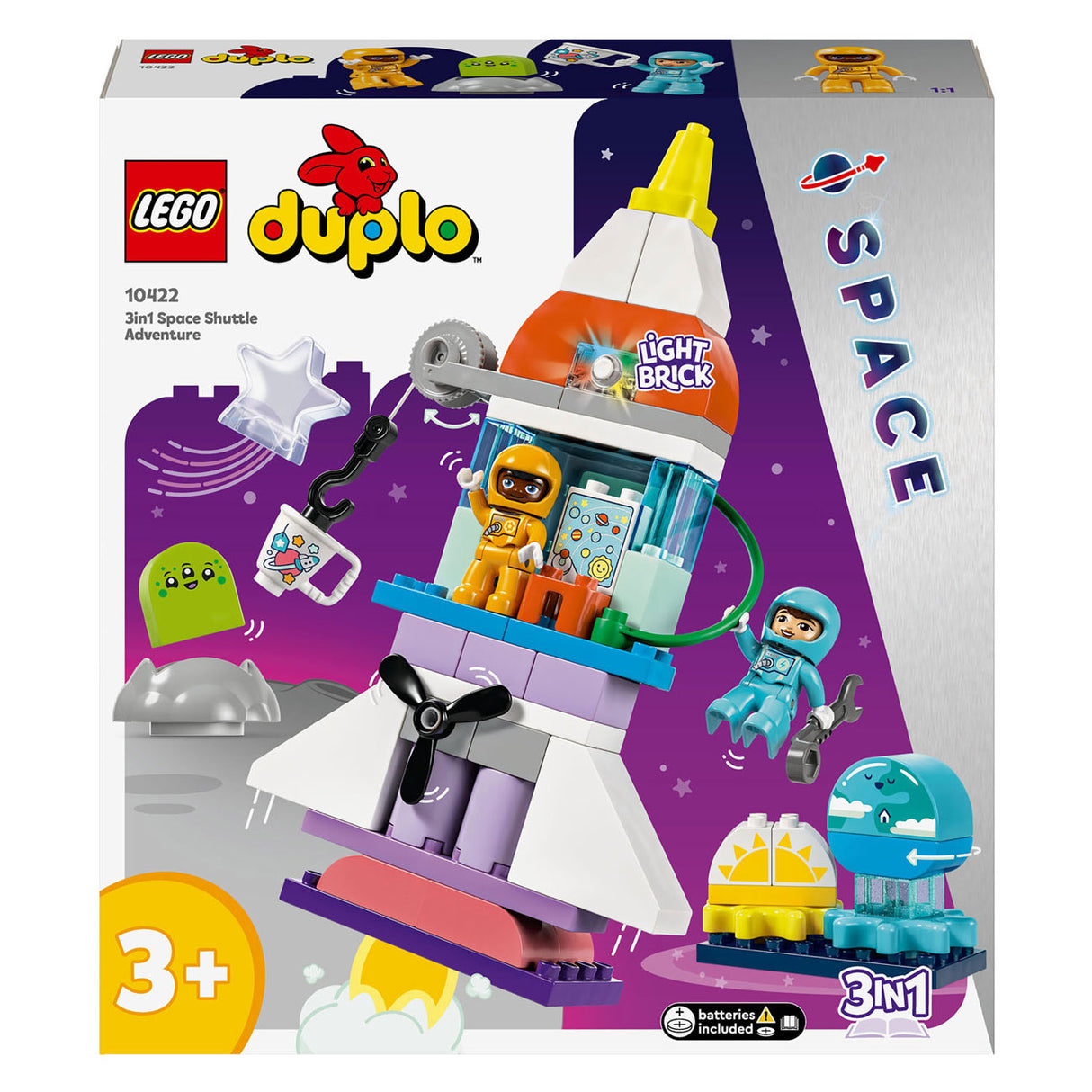 LEGO Duplo Lego Duplo Town 10422 3-in-1 Weltraumabenteuer