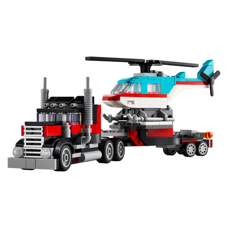 Lego creator 31146 truck met helikopter