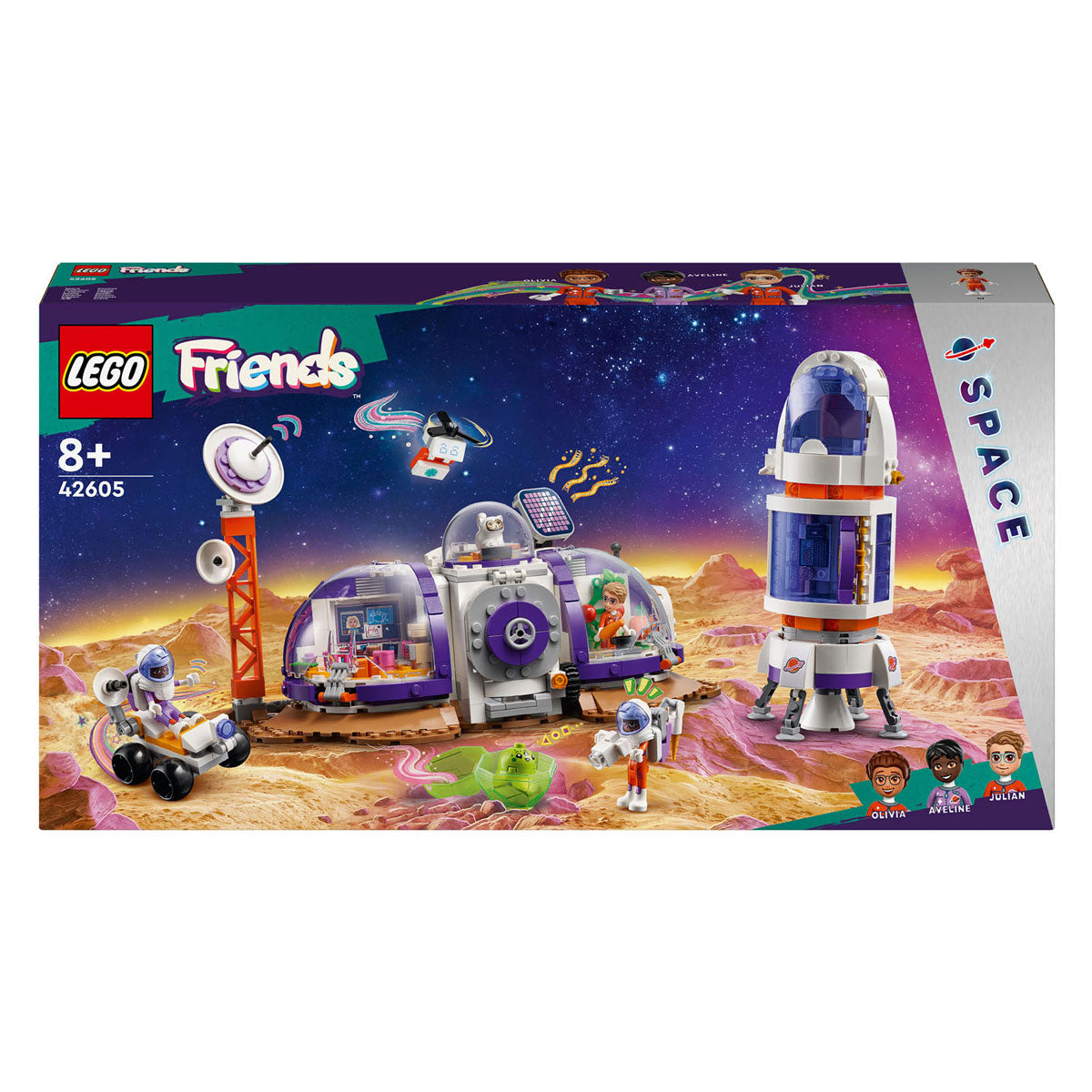 LEGO LEGO Amigos 42605 Base espacial en Marte y Rocket