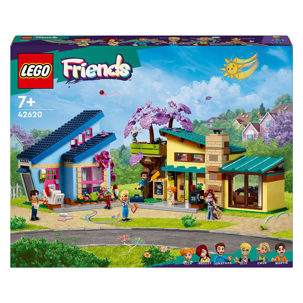 LEGO LEGO Friends 42620 Olly og Paisleys huse