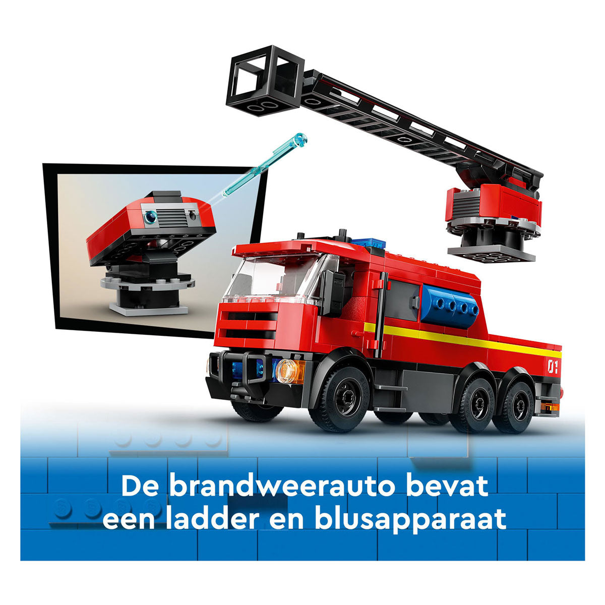 Lego LEGO City 60414 Brandweerkazerne en Brandweerauto