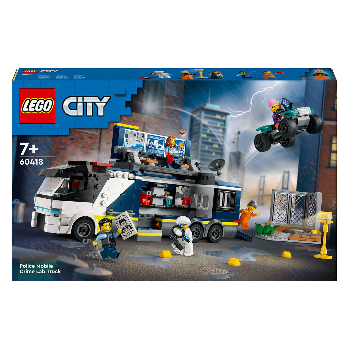 LEGO LEGO CITY 60418 Police Laboratory in Truck