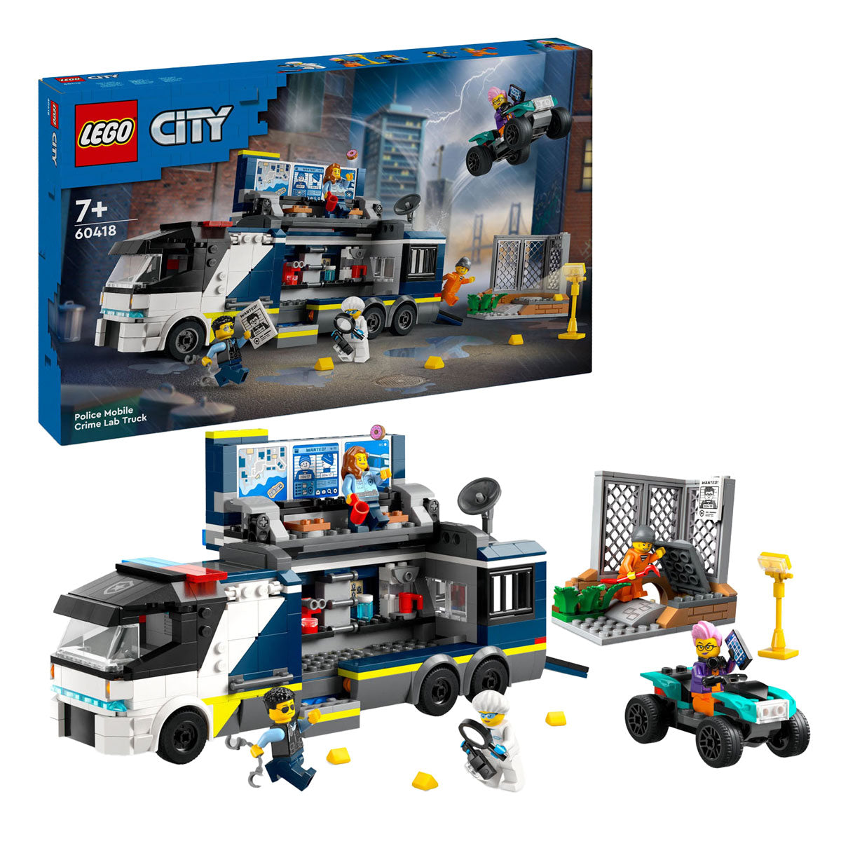 LEGO LEGO CITY 60418 Police Laboratory in Truck