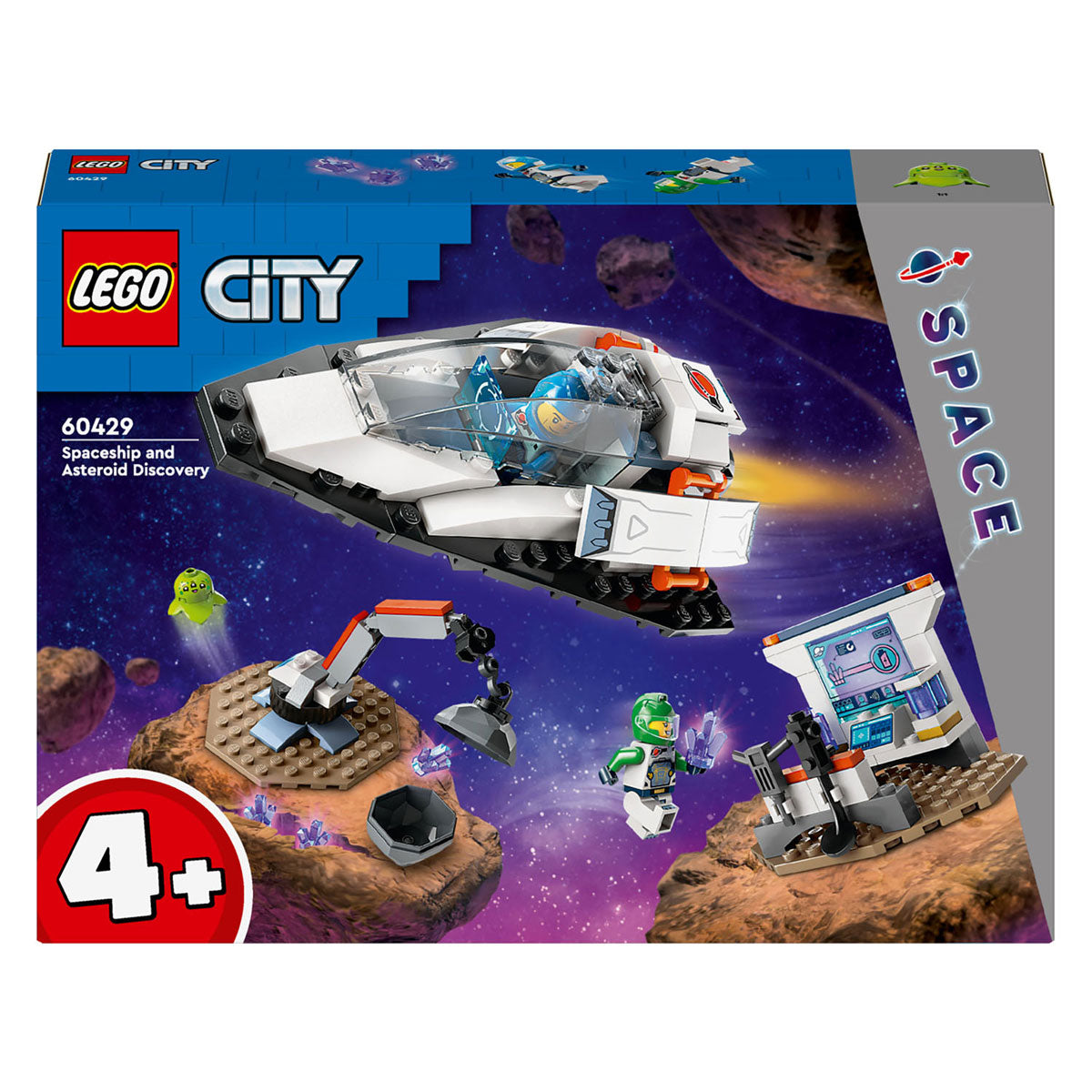 Lego Lego City 60429 Romskip og oppdagelse av Asteroide