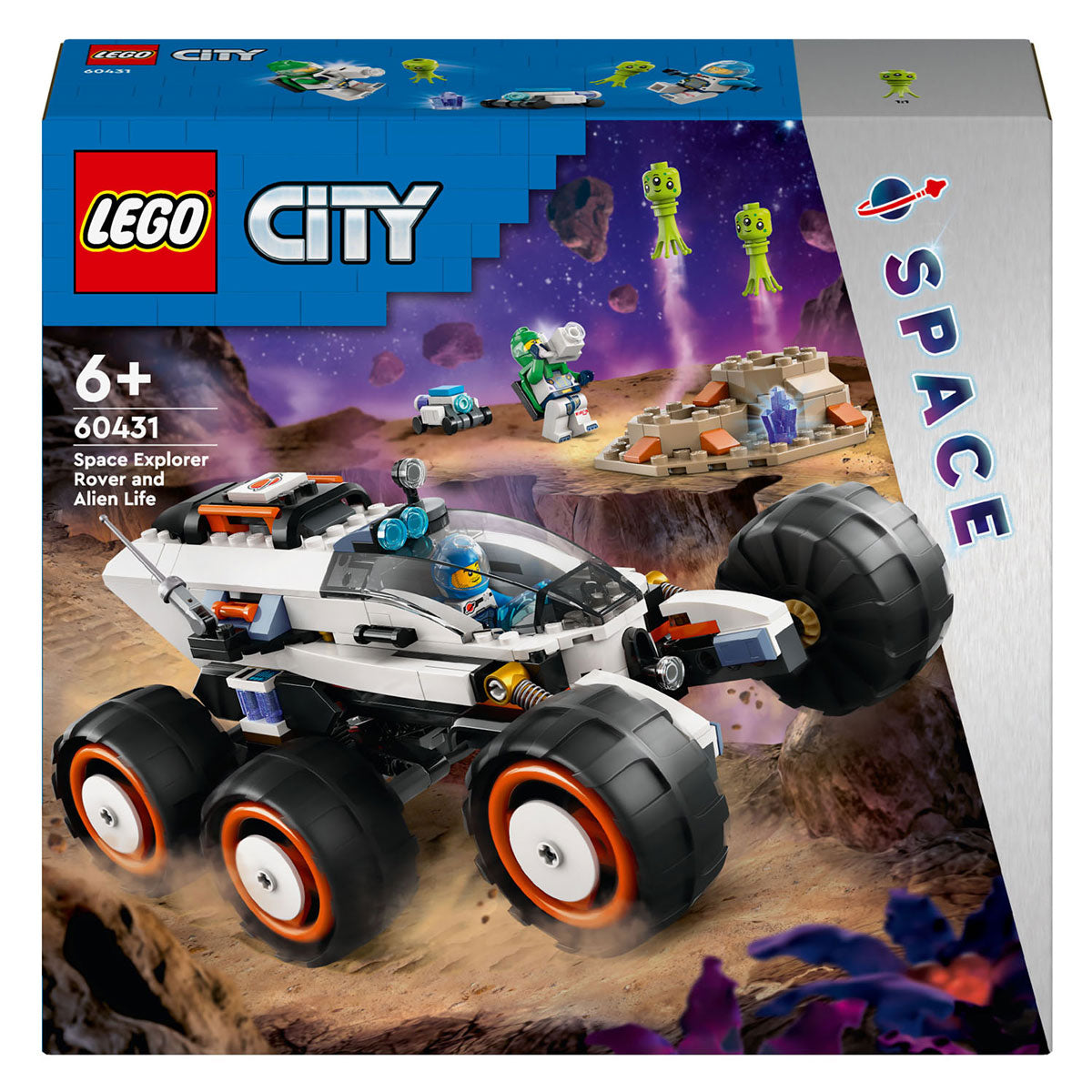 LEGO LEGO CITY 60431 Space Explorer og Alien Life