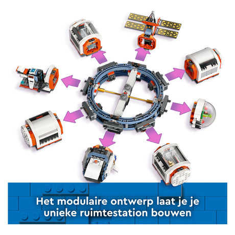 Lego city 60433 modulair ruimtestation