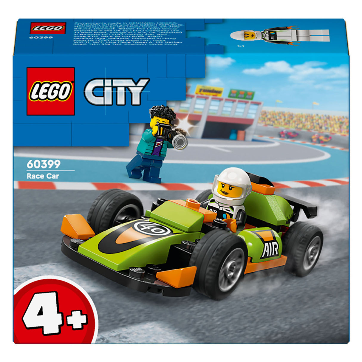 Lego Lego City 60399 Green Racing Car