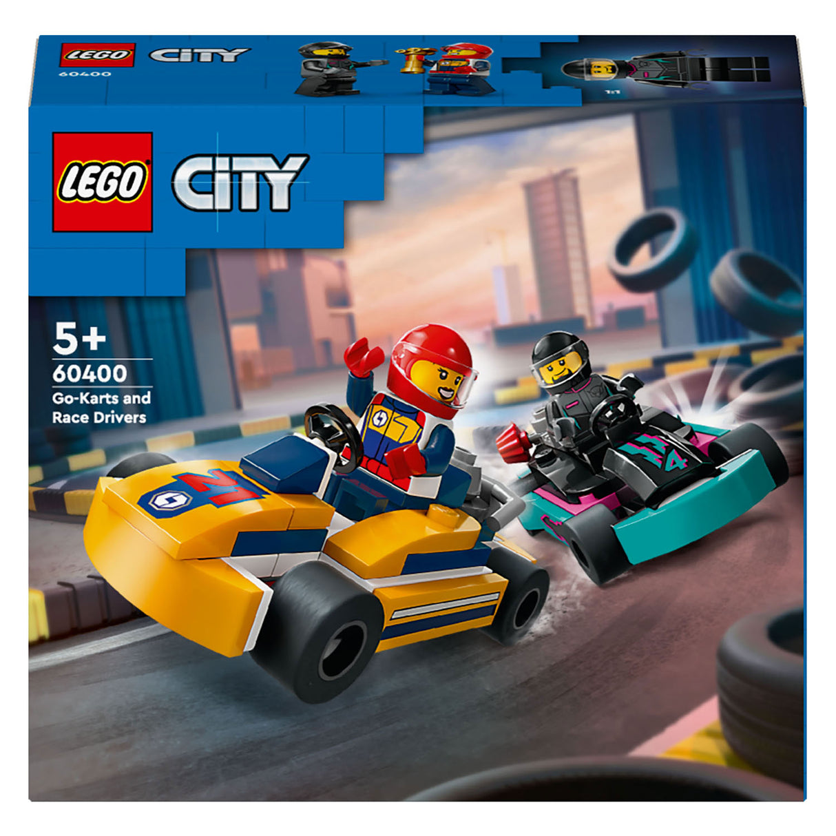 Lego Lego City 60400 Karts und Rennfahrer