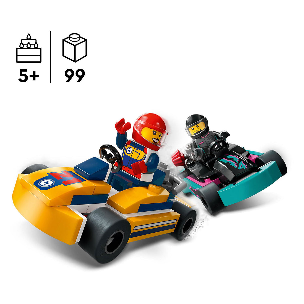 LEGO LEGO CITY 60400 KARTS y corredores