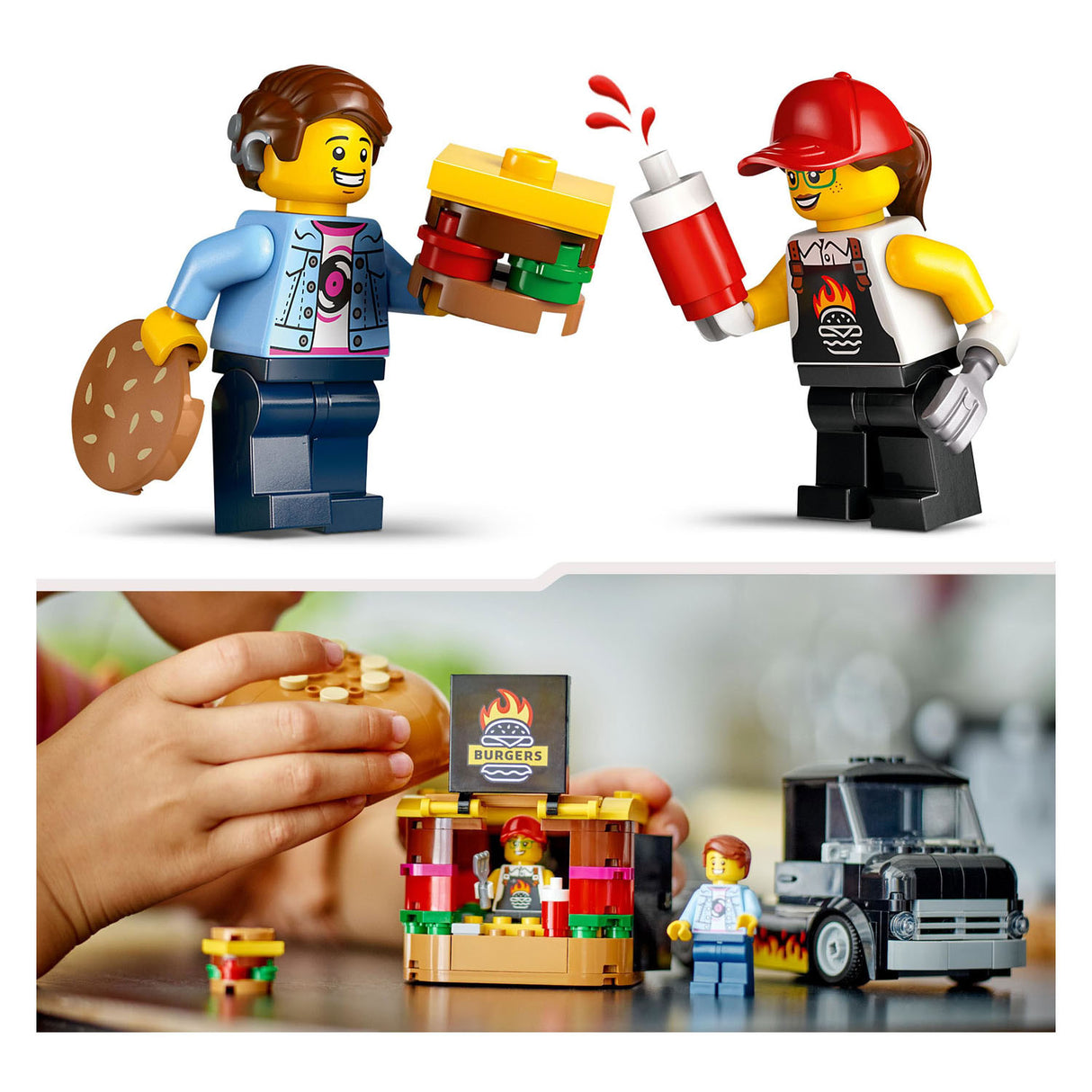 LEGO LEGO CITY 60404 HAMBURGER TRUCK