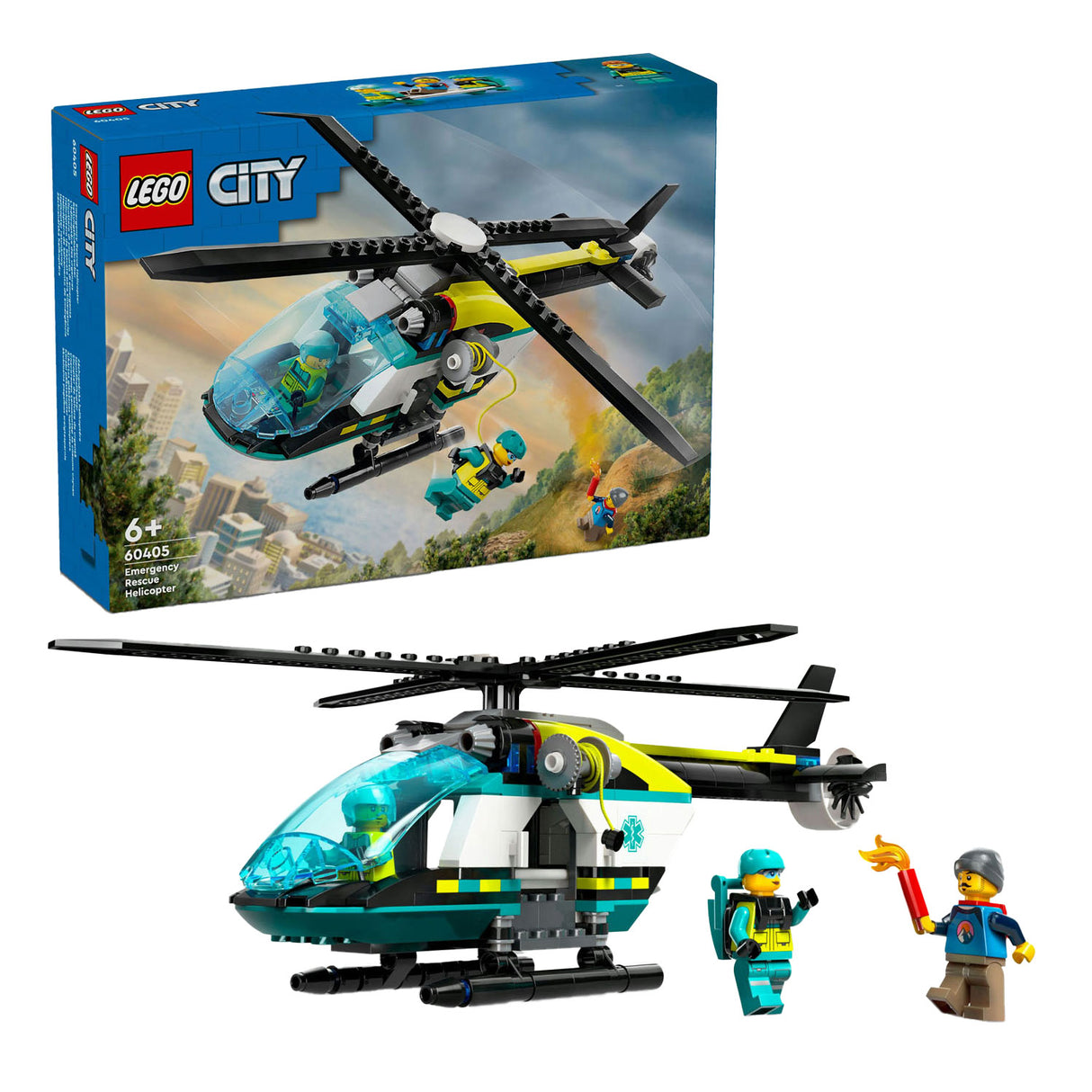 Lego Lego City 60405 räddningshelikopter