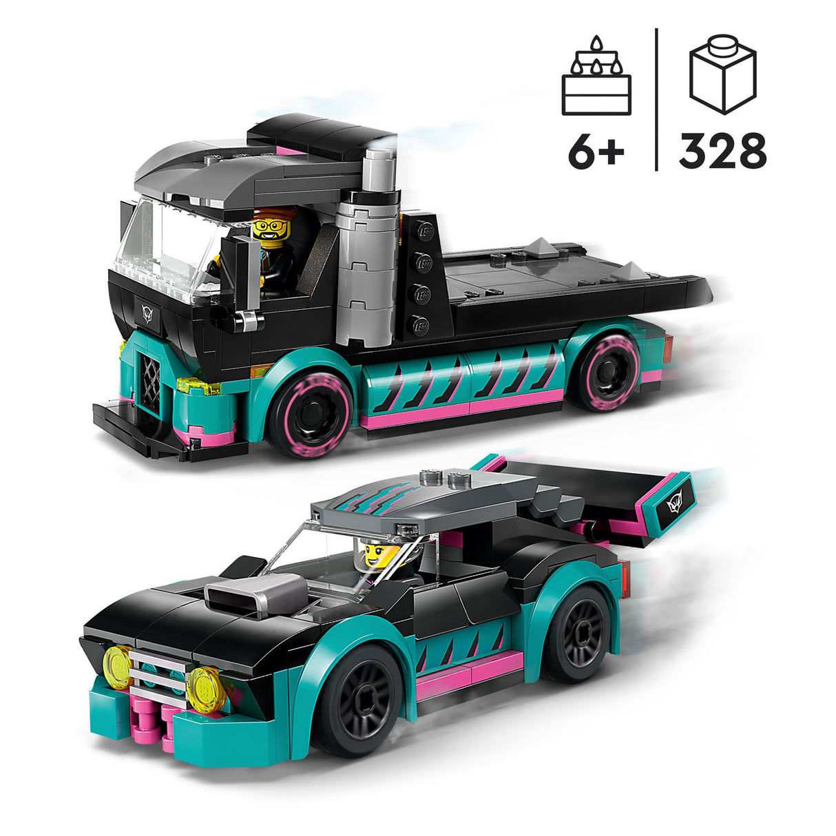 Lego Lego City 60406 Racemaut a Transporttruck