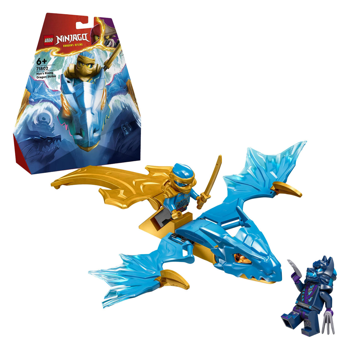 LEGO LEGO NINJAGO 71802 Rising Dragon Attack di Nya