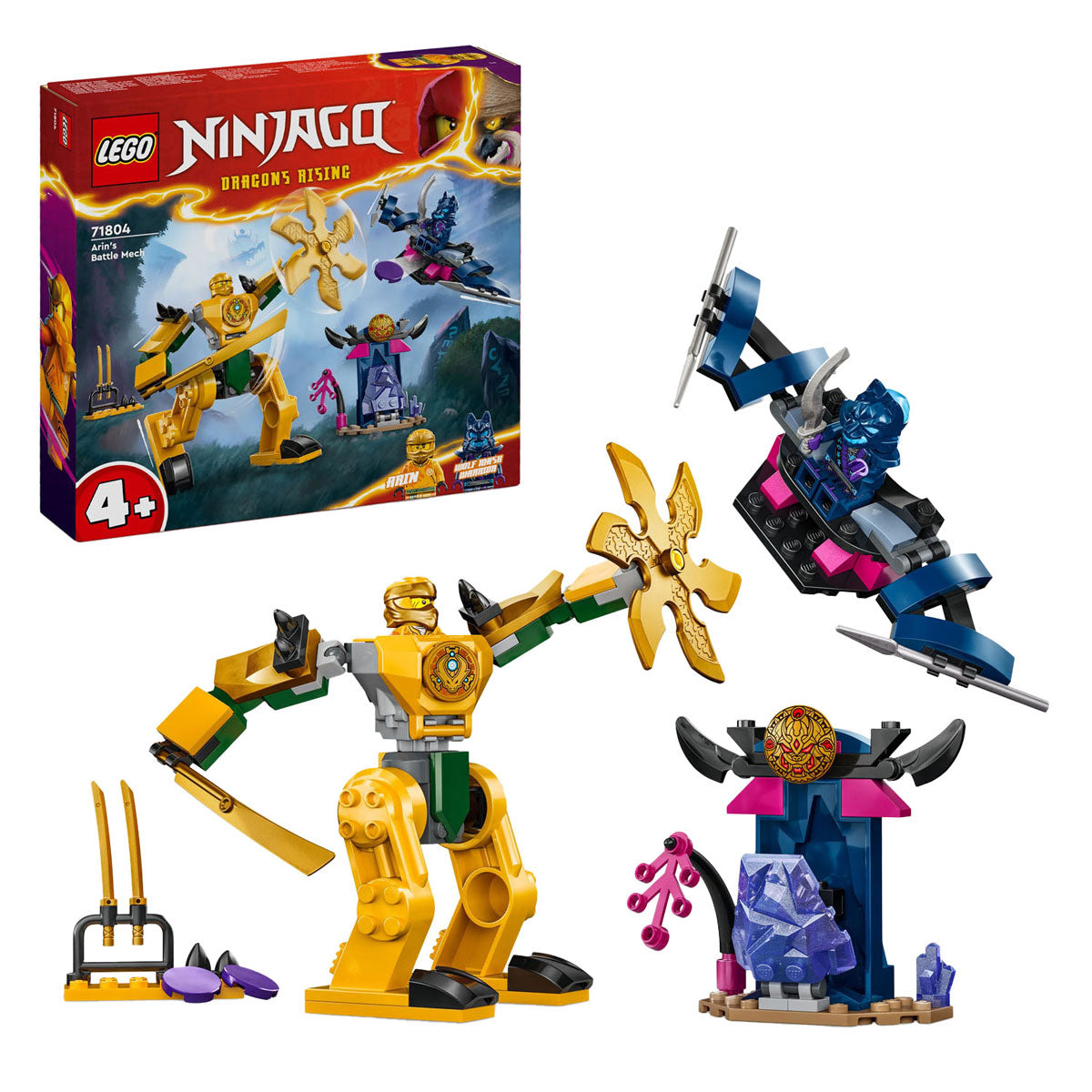 LEGO LEGO NINJAGO 71804 ARINS FITTMECHA