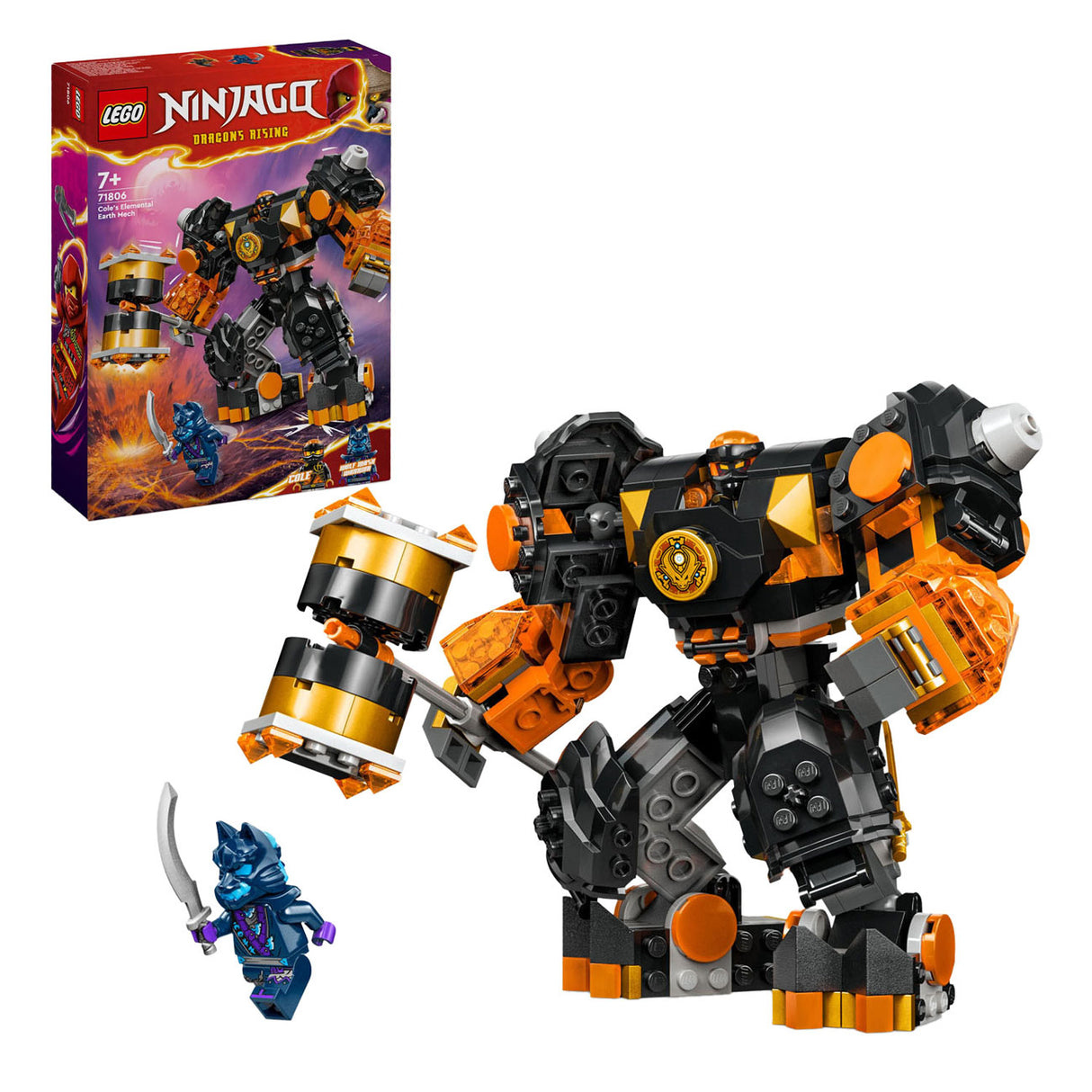 Lego Lego Ninjago 71806 Cole Elementar