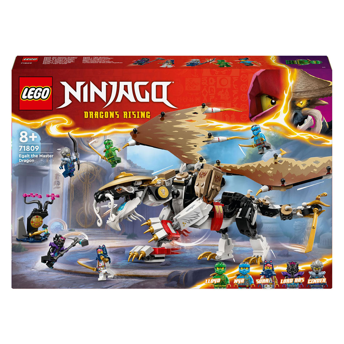 LEGO LEGO NINJAGO 71809 EGEALT MYSTER DRAVEL