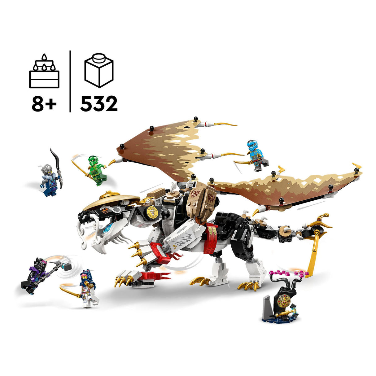 LEGO LEGO NINJAGO 71809 EGEALT MYSTER DRAVEL