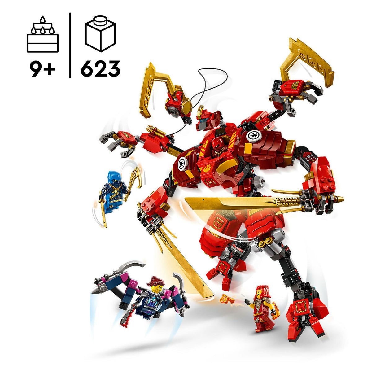 Lego Lego Ninajago 71812 Kas Ninjakmita