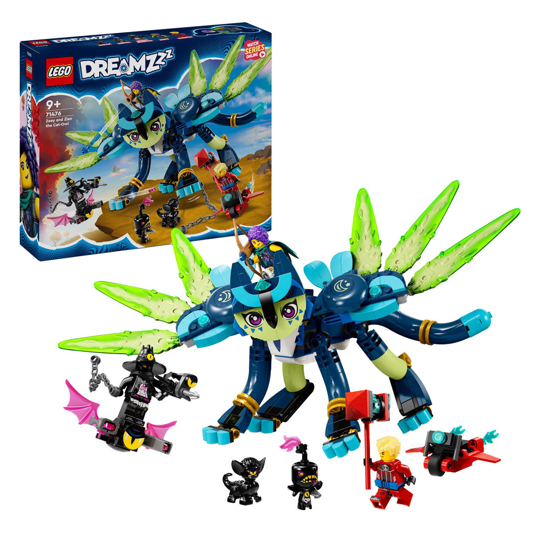 Lego Lego Dreamzzz 71476 Zoey og Zian de Kattenuil