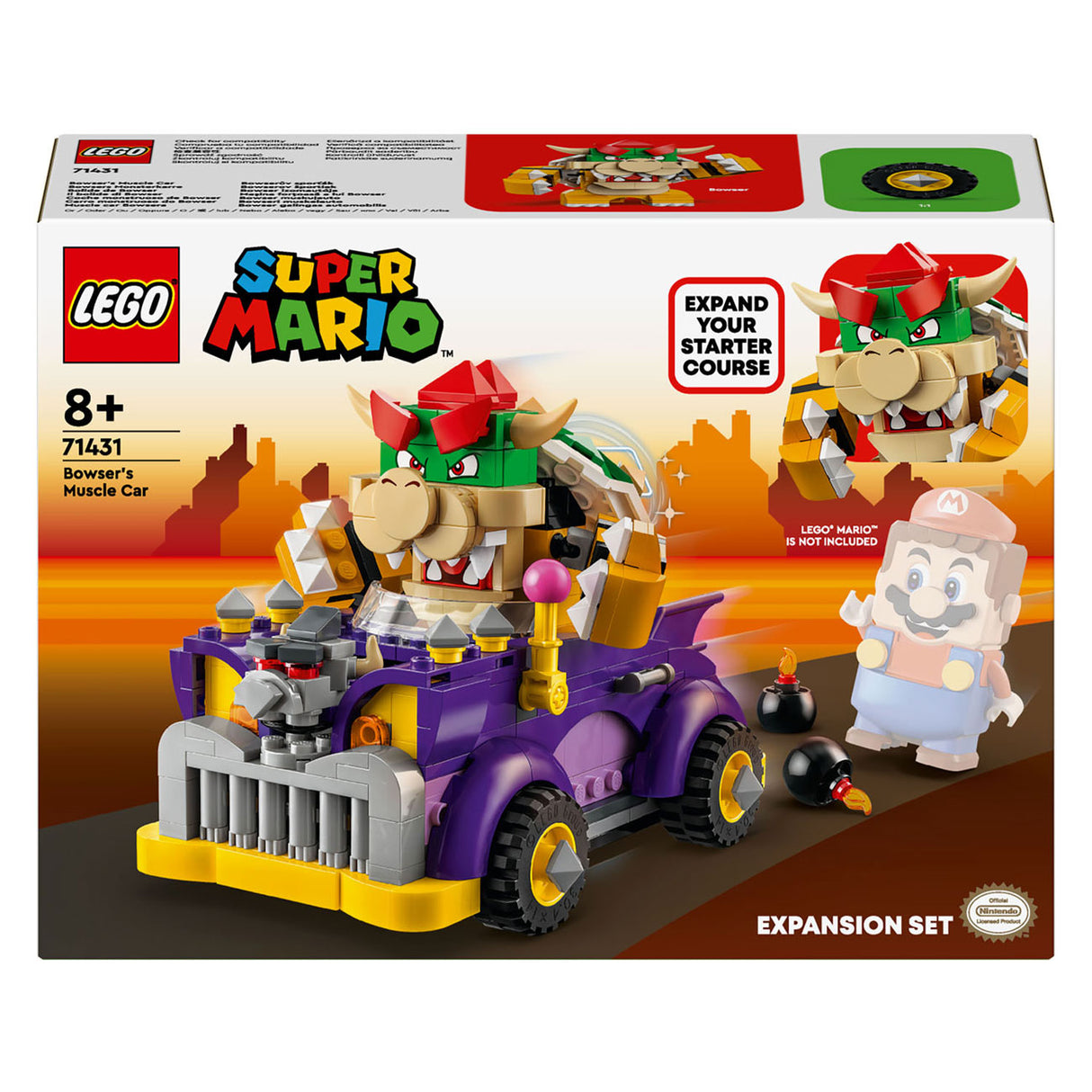 Lego Lego Super Mario 71431 Expansion Set: Bowsers Bolide